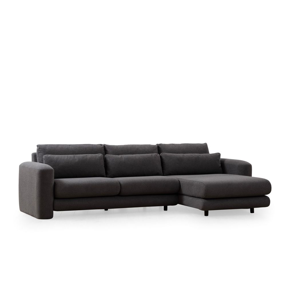Ugaona Sofa Lily Corner Right u Sivoj Boji slika 8