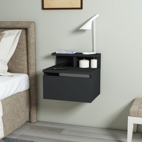 Olmo - Anthracite Anthracite Nightstand slika 1