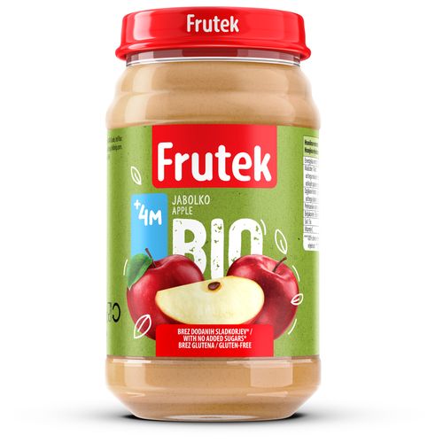 Frutek bio kašica jabuka 190g slika 1