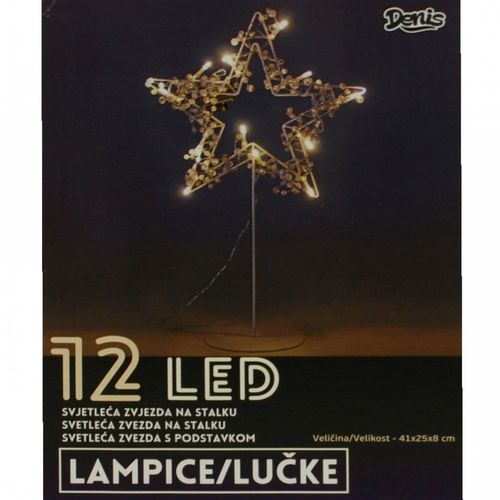 Zvijezda s LED svjetlima, 12L slika 1