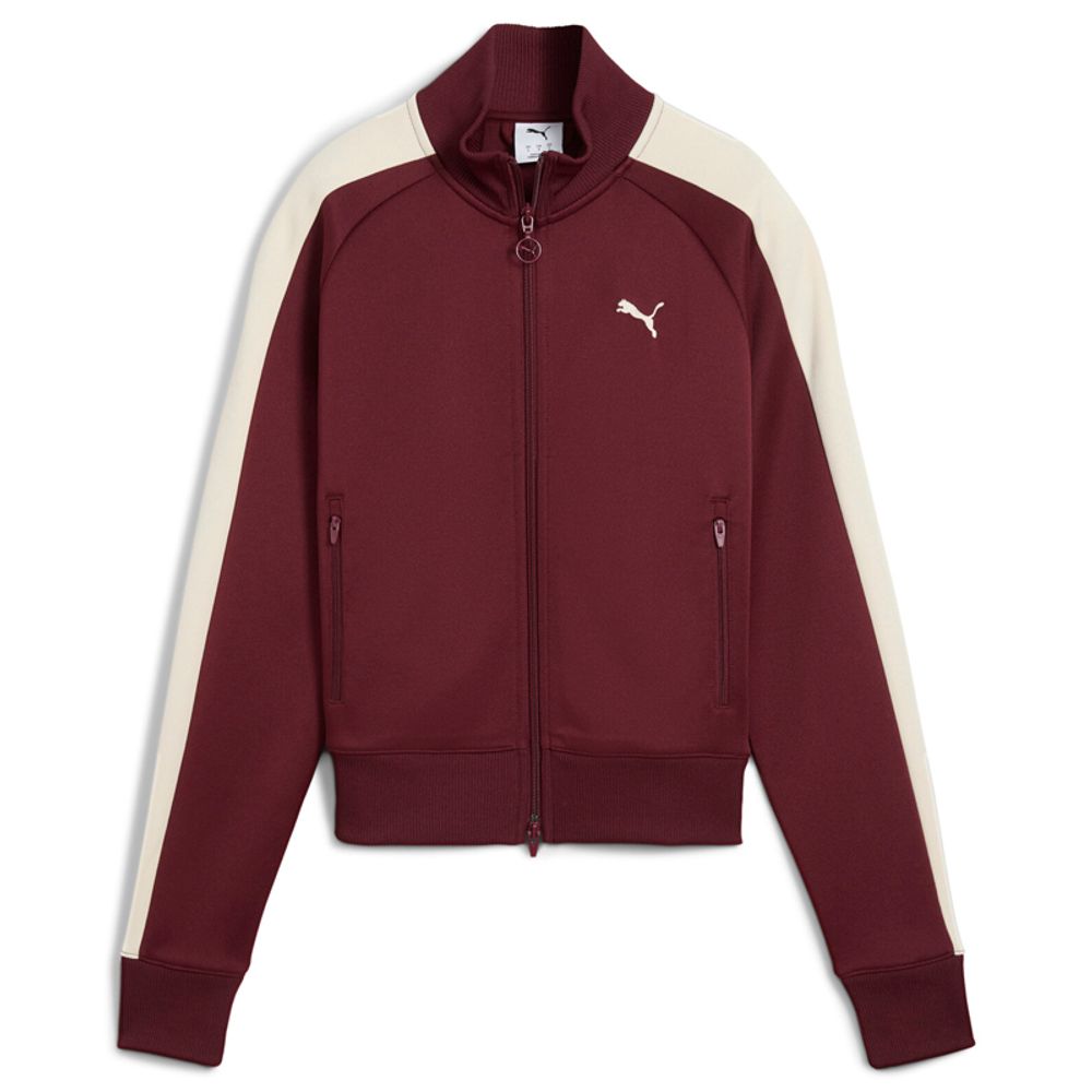 Puma Ženski duks na kopčanje T7, Crveni slika 5