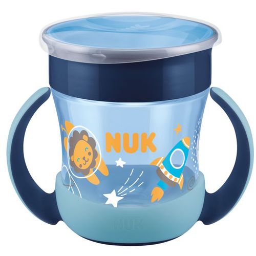 NUK Čaša koja svijetli u mraku Mini Magic Cup Night 6m+ 160ml, Plava slika 1