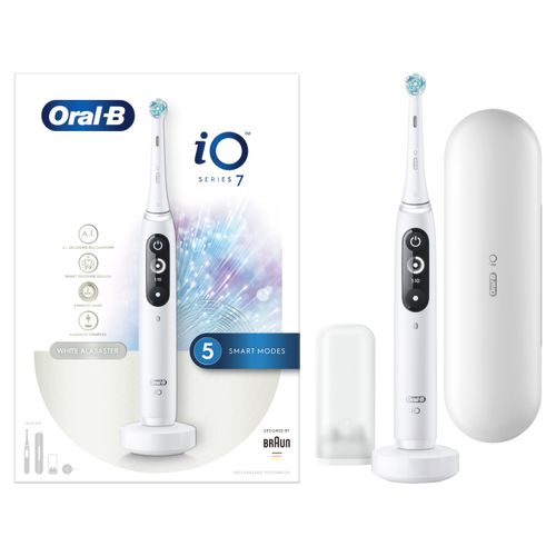 Oral-B električna četkica iO7 WHITE ALABASTER slika 3