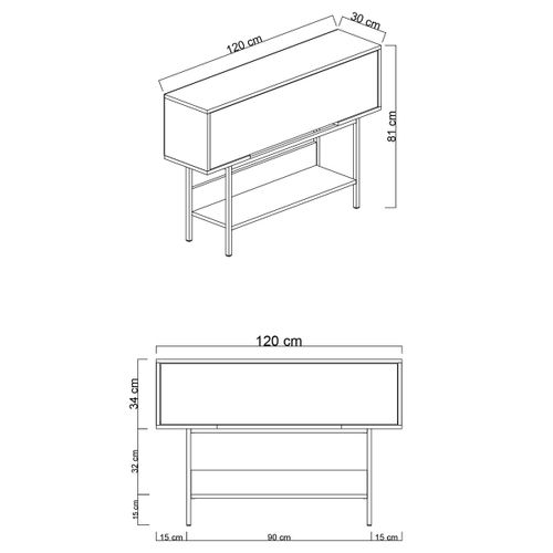 Force - Black, White Black
White Dresser slika 7