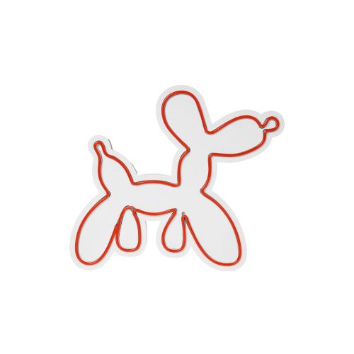 Wallity Ukrasna plastična LED rasvjeta, Balloon Dog - Red slika 12