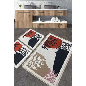 Set Kupatilskih Prostirki Noe Multicolor (3 Komada)