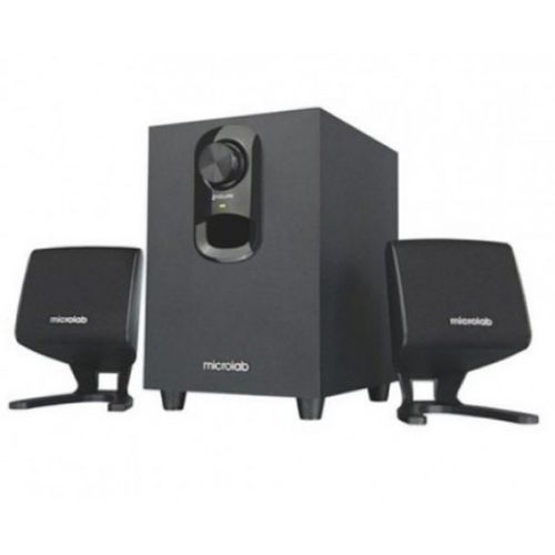 Microlab M108BT Aktivni drveni zvucnici 2.1 11W RMS(5W, 2x3W) BLUETOOTH USB, IR daljinski 3.5mm slika 1