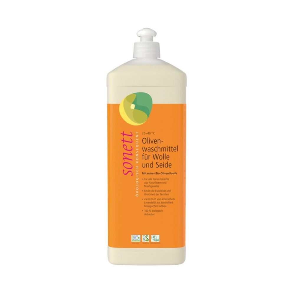 Sonett Tečni deterdžent za veš Olive 20-40°C, 1000ml slika 2