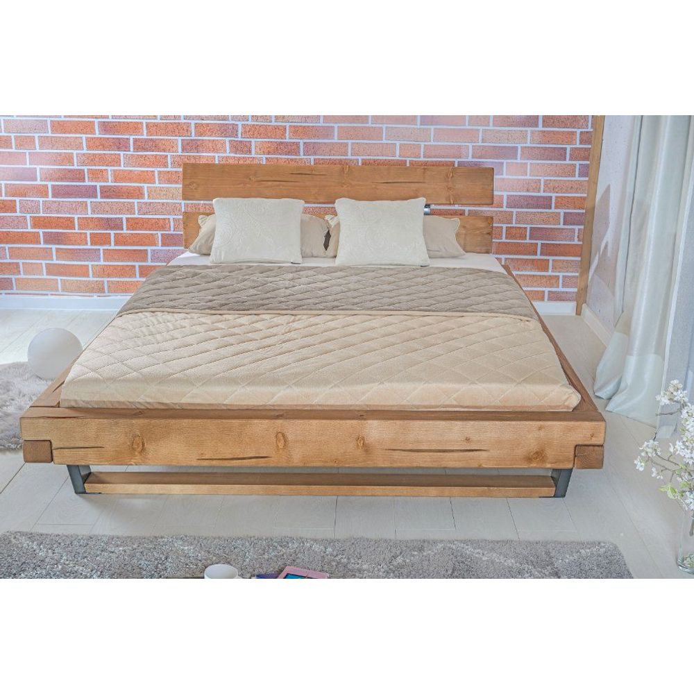 Krevet MALAK 5 140 x 200 cm hrast slika 2
