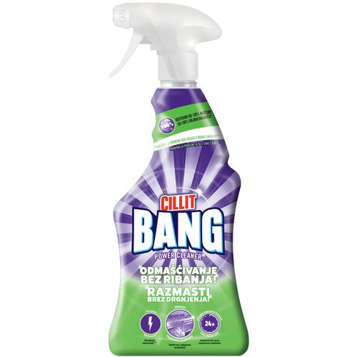 Cillit Bang Power Cleaner kuhinjski odmašćivač spray, 750 ml slika 1