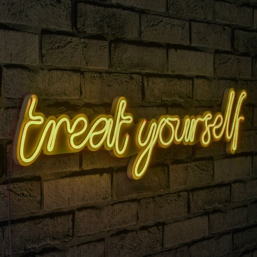 Wallity Ukrasna plastična LED rasvjeta, Treat Yourself - Yellow slika 9