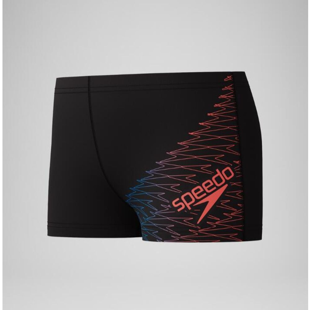 Speedo Dječije kupaće gaće MEDLEY LOGO AQUASHORT Red slika 3