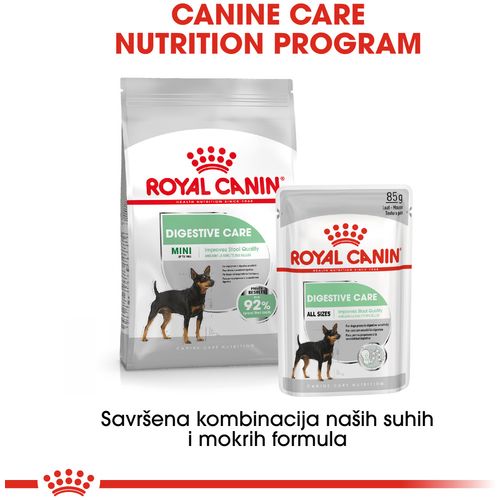 ROYAL CANIN CCN Mini Digestive Care, potpuna hrana za pse - Za odrasle i starije pse malih pasmina (od 1 do 10 kg) - Stariji od 10 mjeseci - Psi skloni osjetljivoj probavi, 1 kg slika 3