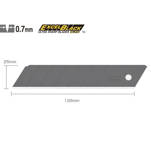 OLFA HBB-5B profesionalna oštrica 25mm slika 1