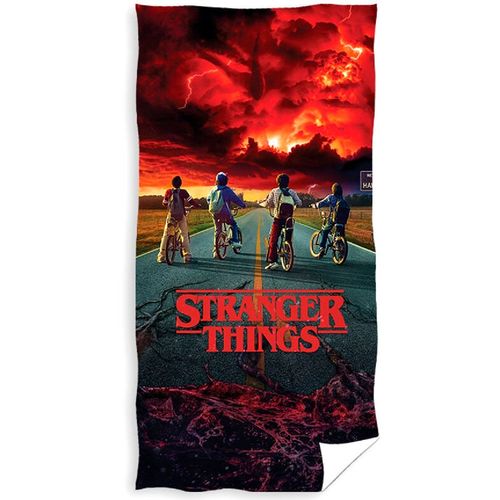 Stranger Things microfibre beach towel slika 1