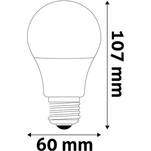 Avide LED sijalica E27 710lm 2K 8W slika 2