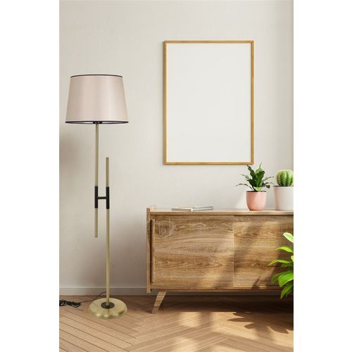 Felix Eskitme Lambader Pramit Açık Hasır Abajurlu Wicker Floor Lamp slika 1