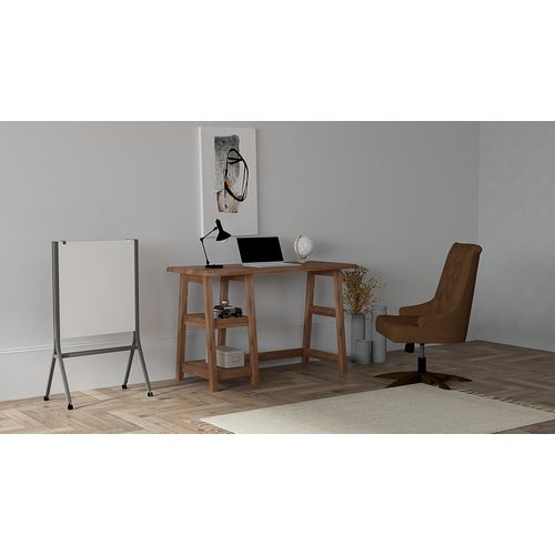 Perla - Walnut Walnut Study Desk slika 1