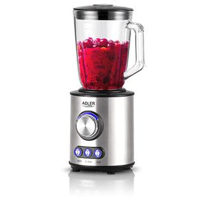 Adler powerful blender and mixer 1700W AD4078 silver color