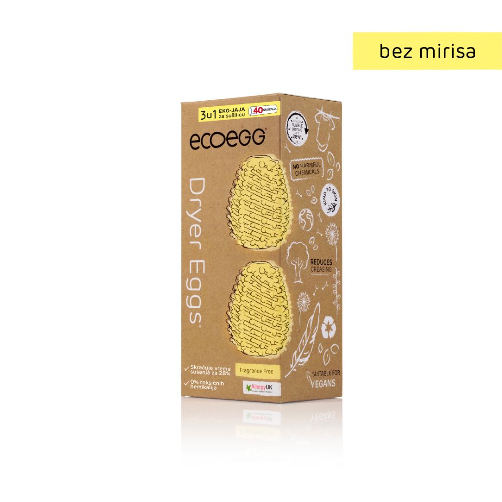 EcoEgg 3U1 Eko jaja za sušilicu - Efikasno sušenje bez mirisa slika 1