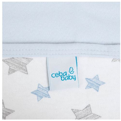 Ceba Baby pokrivač dječji(90x100) Blue + Blue Stars slika 2