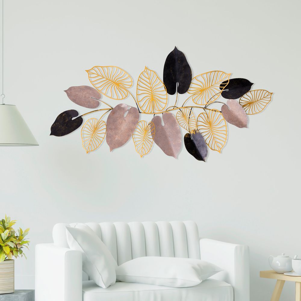 Decorative metal wall accessory Furize, colour: multicolor slika 5