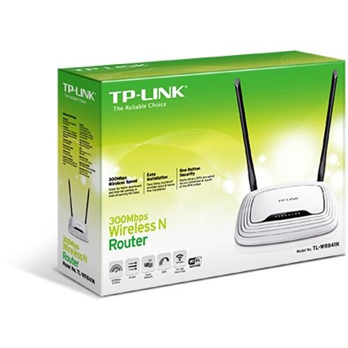 TP-LINK bežični ruter TL-WR841N Wi-Fi N300 300Mbps 1xWAN 4xLAN 2 antene slika 3