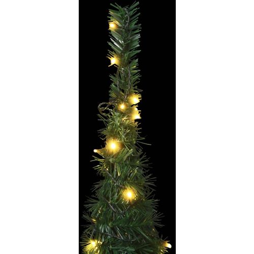 Prigodno umjetno božićno drvce s LED žaruljama zeleno 180 cm slika 3