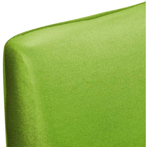 Rastezljive navlake za stolice 4 kom Zelena boja slika 10