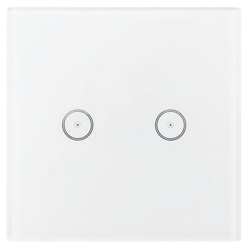 Amiko Home Prekidač, zidni, za dva uređaja - SMART SWITCH 2 CH slika 1