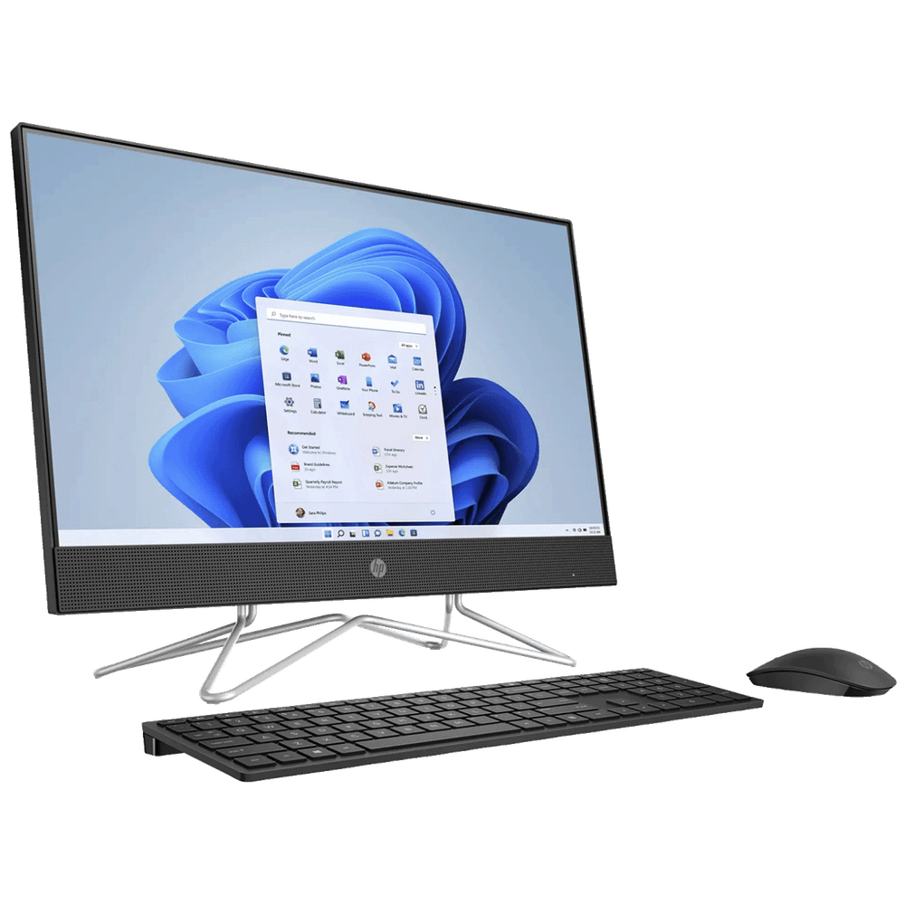 HP Desktop AiO, Intel i5-1135G7, 8GB DDR4, SSD 512GB, 23.8" - HP 24-df1001nw; 84B18EA slika 1