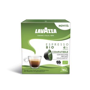 Lavazza Dolce Gusto kompatibilne kapsule Bio 128g, 16 kapsula