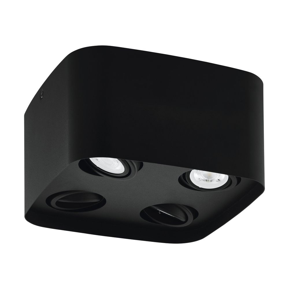 Eglo stropna lampa CAMINALES-Z, LED, 4x5W, RGB-bijela, crna slika 1