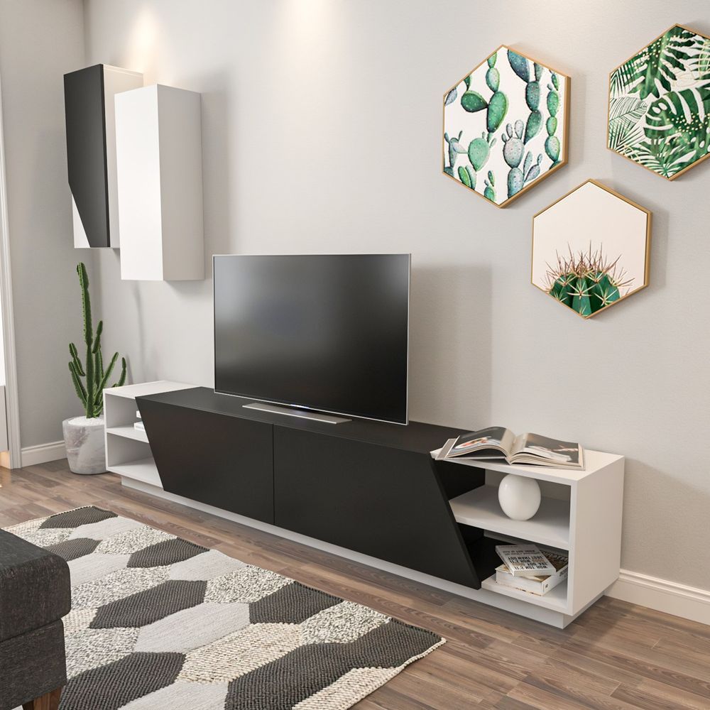 Zebra - Crno-bijeli TV Stalak slika 5