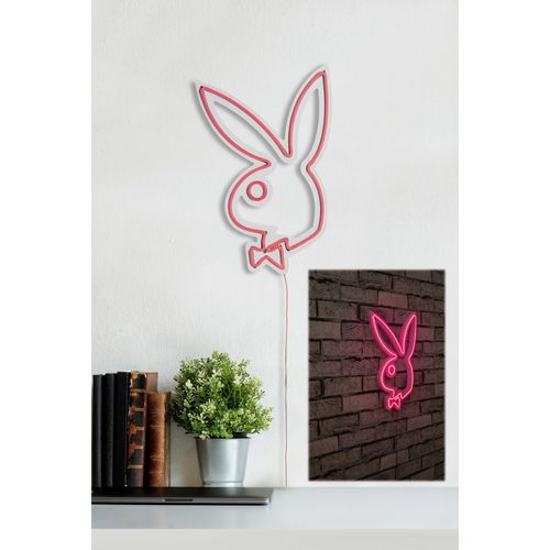 Wallity Ukrasna plastična LED rasvjeta, Playboy - Pink slika 13