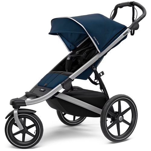 Komplet Thule Urban Glide 2 dječja kolica plava + Urban Glide 2 košara crna slika 3