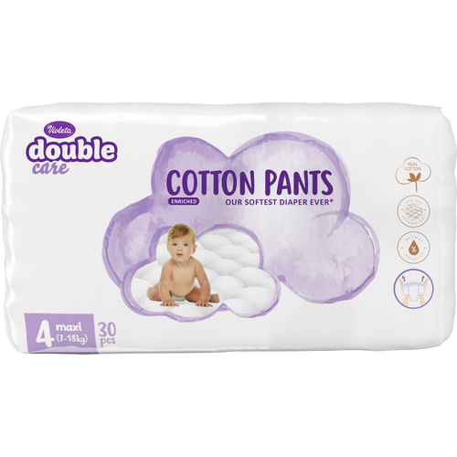 Violeta pelene Cotton pants slika 2