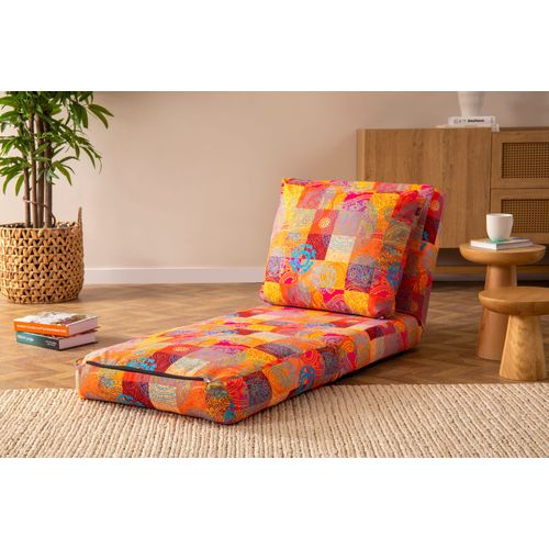 Taida 1 - Seater - Patchwork Multicolor 1-Seat Sofa-Bed slika 3