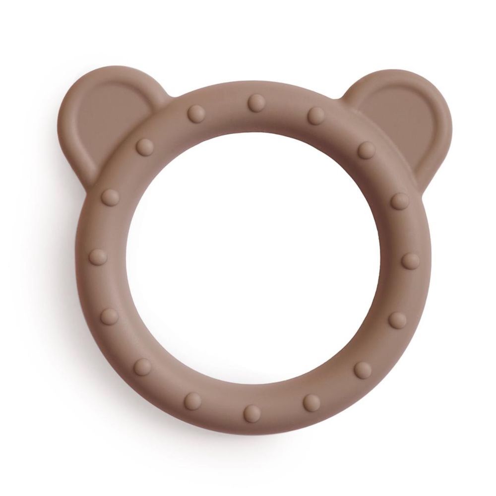Mushie Glodalica Bear 2560262, Natural slika 1