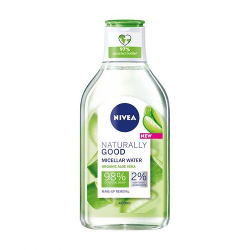 NIVEA Naturally Good micelarna voda za čišćenje lica 400ml slika 1