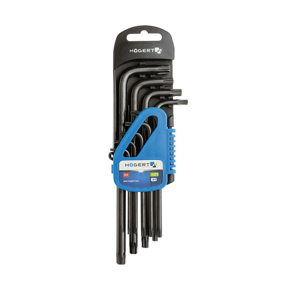 Högert Set Torx ključeva dugi, 9-dijelni, S2, T10-T50  slika 1