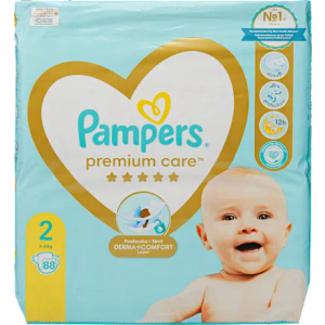 Pampers Premium Care Jumbo Pack S2, 88 kom