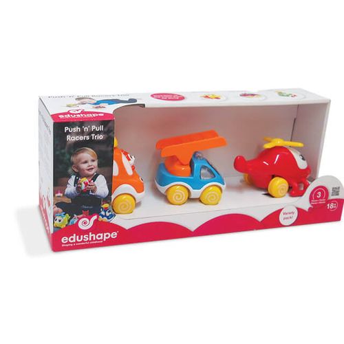 Edushape vozila Push&Pull Racers Trio Set slika 4