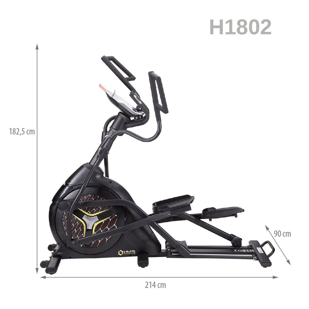 H1802 magnetski eliptični trener polumobiteljski hms premium slika 9