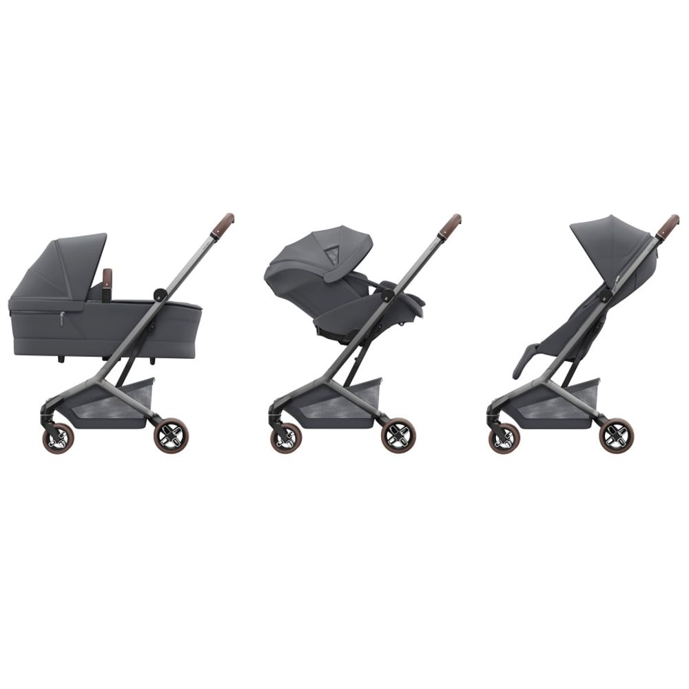 Maxi-Cosi kišobran kolica Fame Cabin - Moon Graphite slika 7