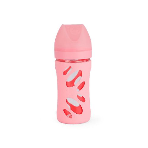 Twistshake Anti-Colic Staklena Flašica 260Ml Pastel Pink slika 1