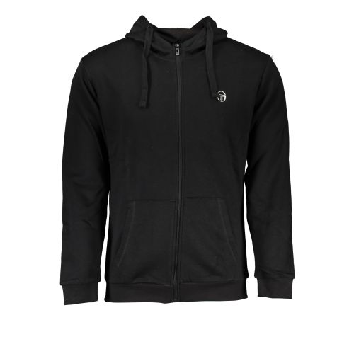 SERGIO TACCHINI MEN'S BLACK ZIP SWEATSHIRT slika 1