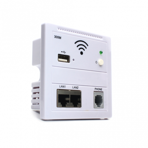 Zidna uticnica Wireless Router LAN USB AC power Type slika 1