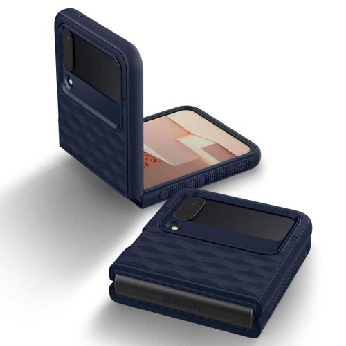 Spigen - Caseology Parallax - Samsung Galaxy Z Flip4 - Midnight Blue slika 5