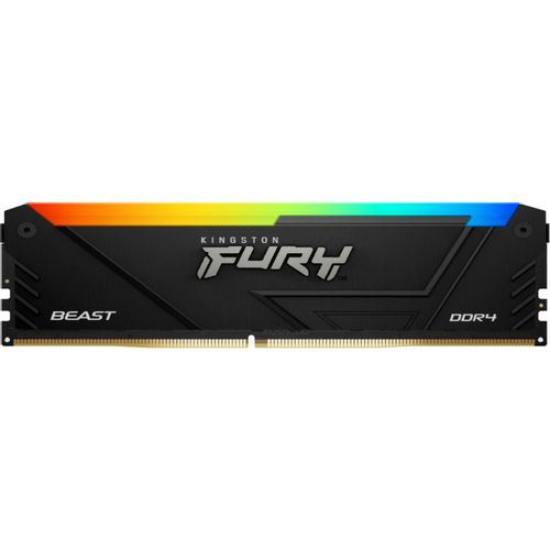 RAM DDR4 Kingston 8GB PC3600 KF436C17BB2A/8 RGB Fury Beast Black slika 1